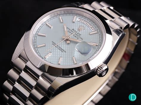 rolex oyster perpetual 40 platinum|Rolex day date fluted bezel.